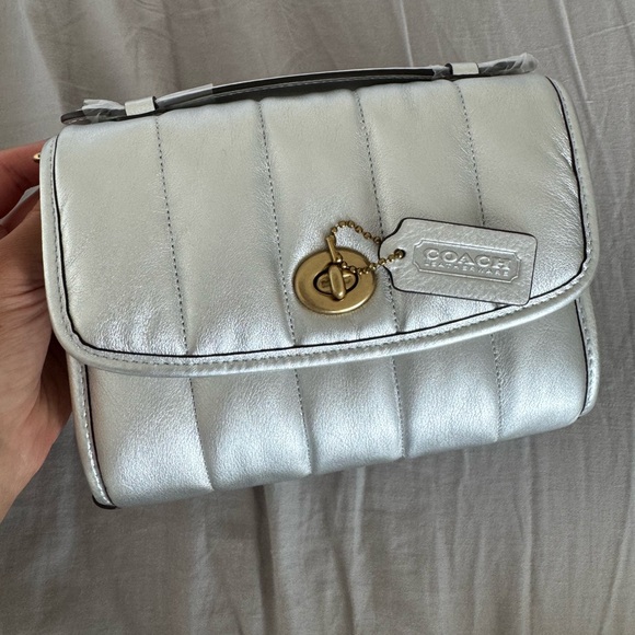 NWT Coach Kip Turnlock Crossbody With Quilting - Picture 5 of 6